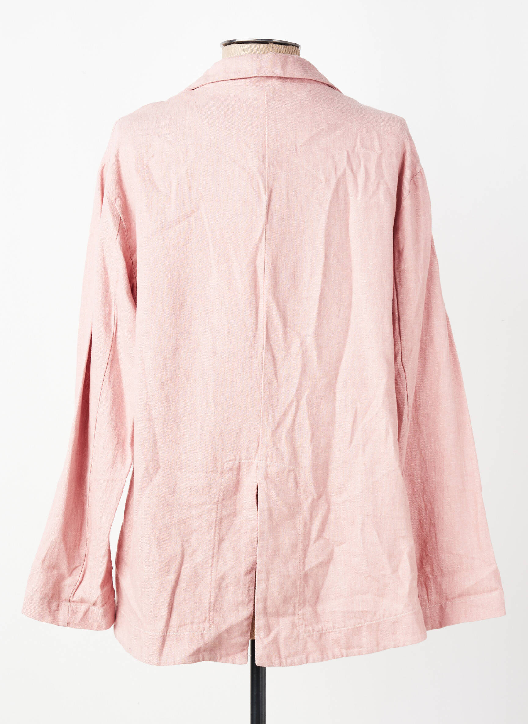 Blazer poches rose O'MER femme