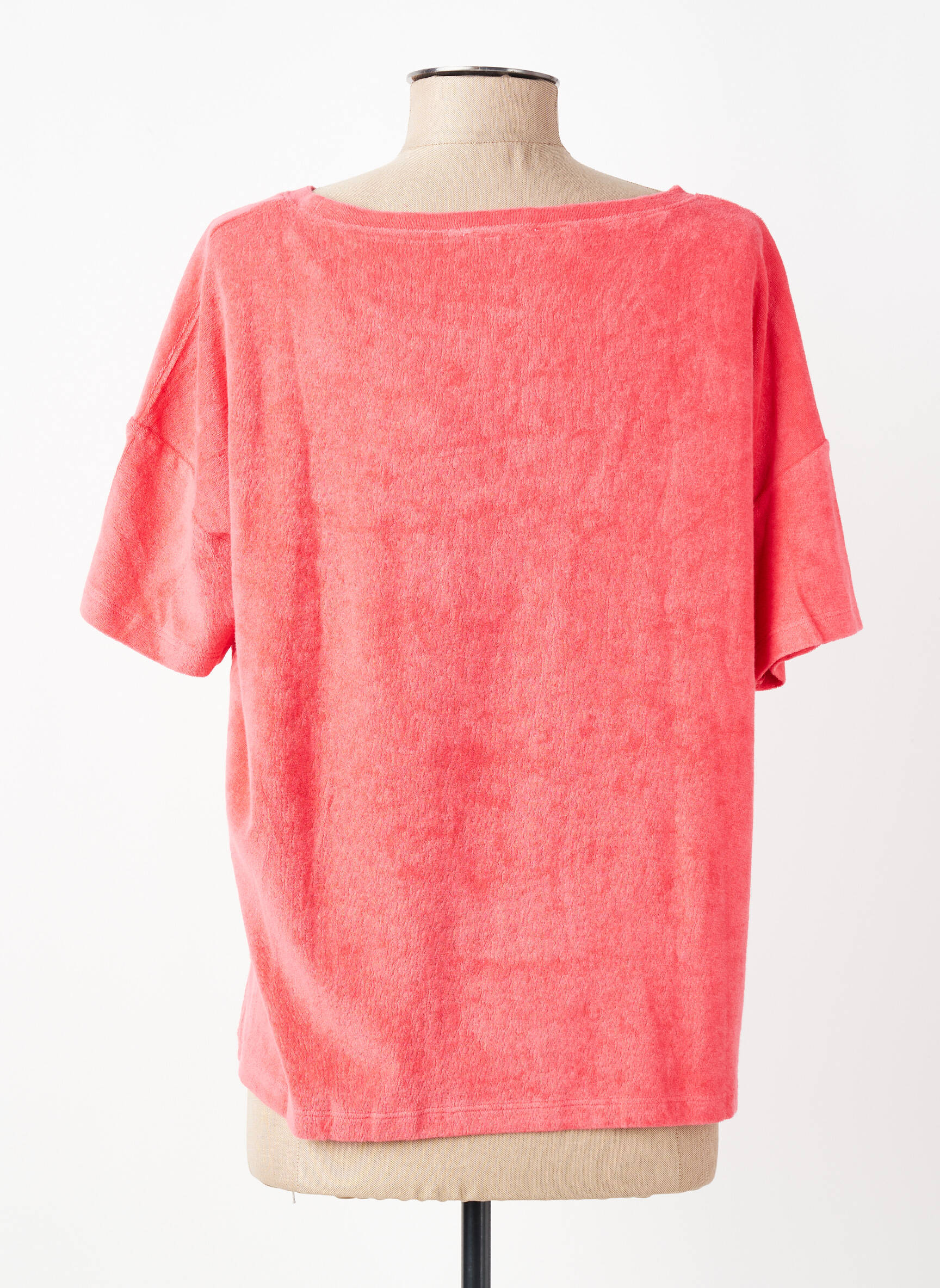 T-shirt coupe droite manches courtes rose ANONYM APPAREL femme