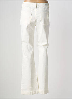 Jean coupe flare stretch taille normale beige MKT STUDIO femme