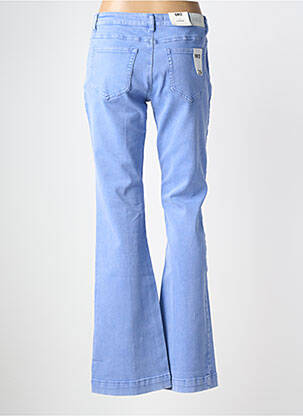 Jean coupe flare stretch taille normale bleu MKT STUDIO femme