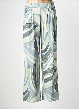 Pantalon large tissage popeline taille normale vert BETTY BARCLAY femme