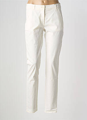 Pantalon chino tissage popeline taille normale beige BETTY BARCLAY femme
