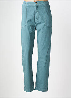 Jeans coupe droite taille normale taille normale vert HOD femme