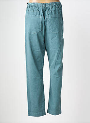 Jeans coupe droite taille normale taille normale vert HOD femme