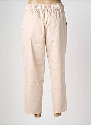 Pantalon 7/8 taille élastique taille normale rose BETTY & CO femme
