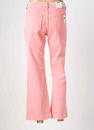 Jeans coupe large stretch taille haute rose MKT STUDIO femme