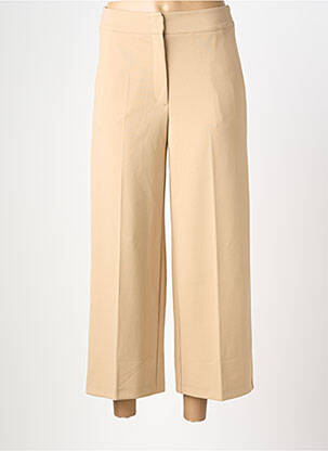 Pantalon 7/8 taille élastique taille normale beige BETTY BARCLAY femme