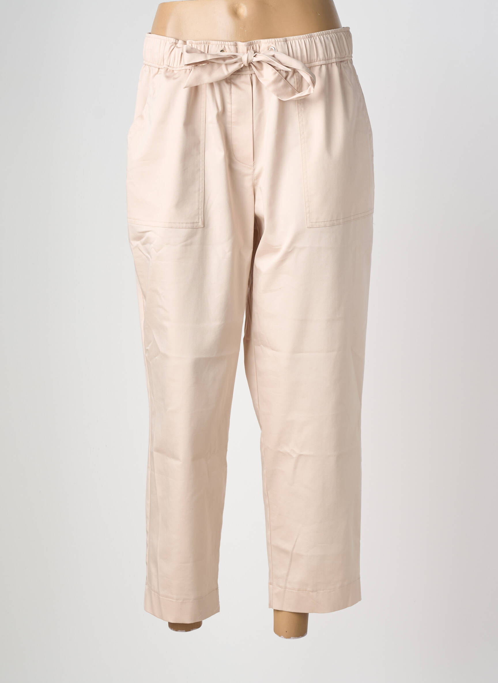 Pantalon 7/8 taille élastique taille normale rose BETTY & CO femme