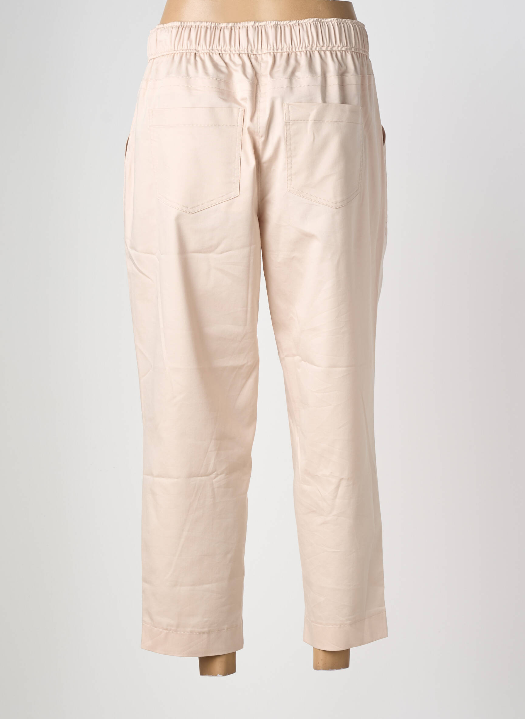 Pantalon 7/8 taille élastique taille normale rose BETTY & CO femme