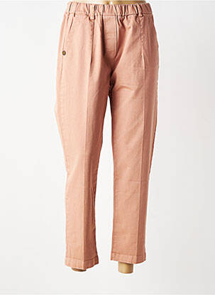 Pantalon droit taille normale taille normale rose PAKO LITTO femme