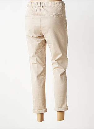Pantalon droit taille normale taille normale beige PAKO LITTO femme