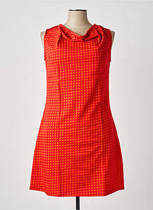 Robe courte sans manche sans manche rouge SINOE BY BAMBOO'S femme