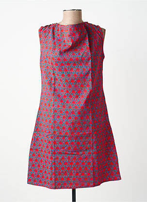 Robe courte sans manche sans manche rouge SINOE BY BAMBOO'S femme