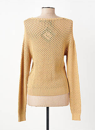 Pull stretch manches longues beige ARTIGIANO femme