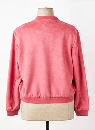 Blouson fermeture pressionnée rose C'EST BEAU LA VIE femme