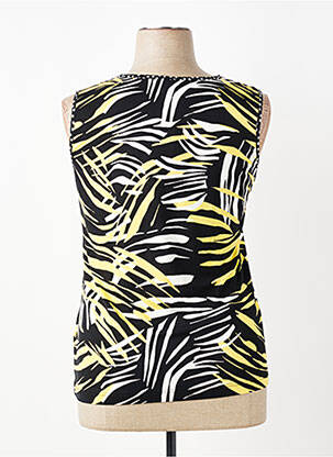 Débardeur stretch sans manche noir TELMAIL femme