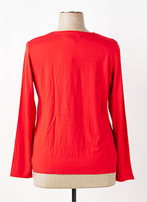 T-shirt manches longues manches longues rouge TELMAIL femme