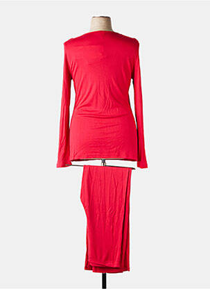 Pyjama tissage jersey rouge TRIUMPH femme