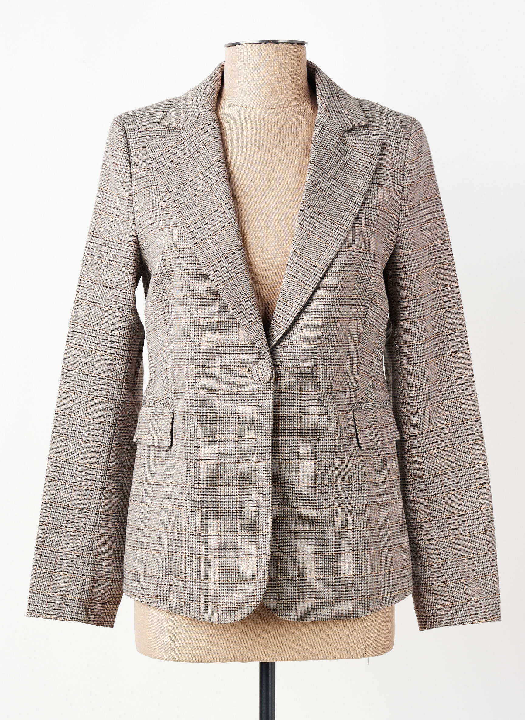 Blazer poches beige ARTIGLI femme