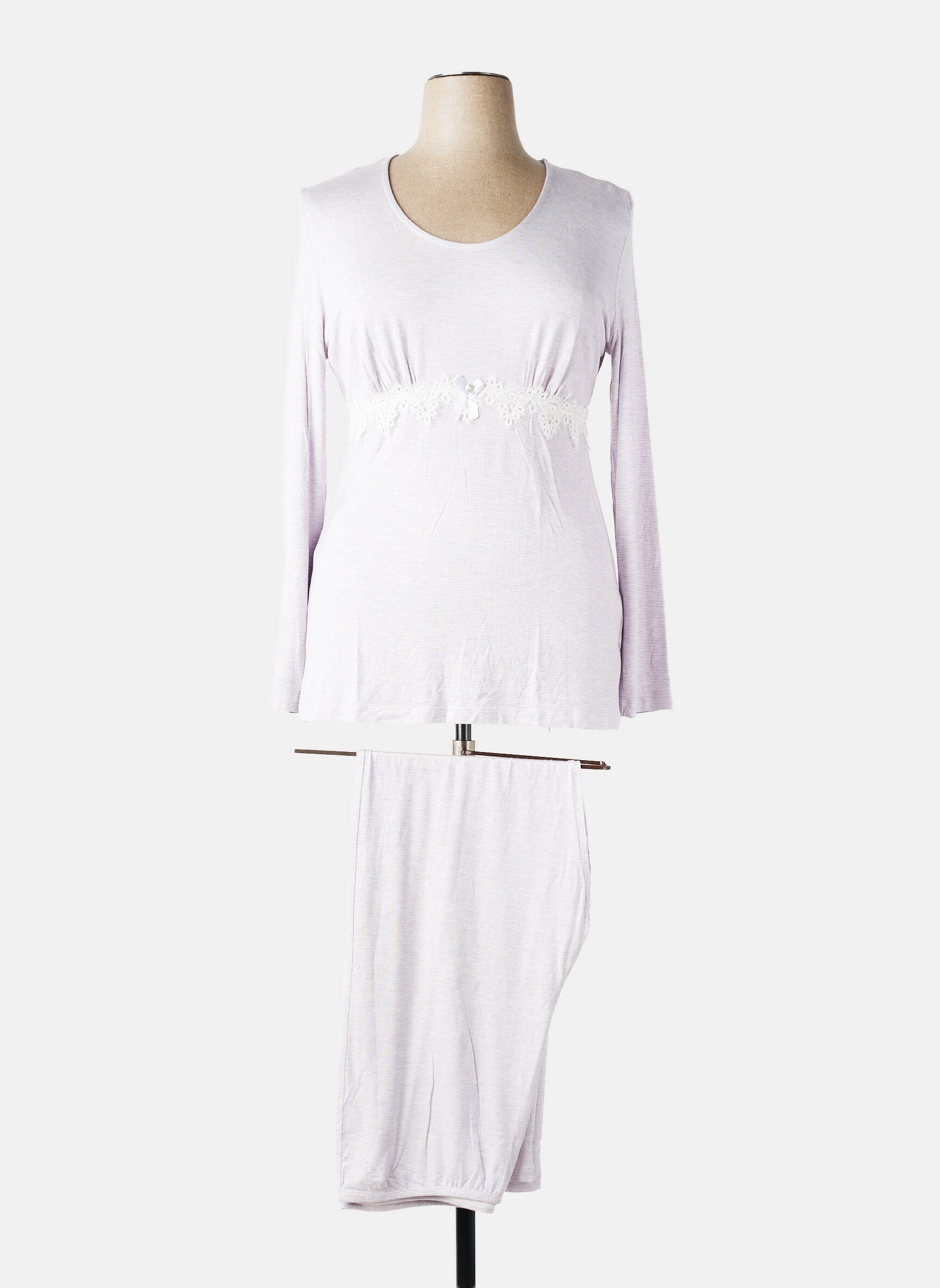 Pyjama tissage jersey violet TRIUMPH femme