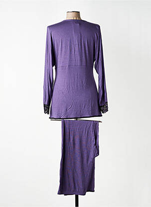 Pyjama tissage jersey violet TRIUMPH femme