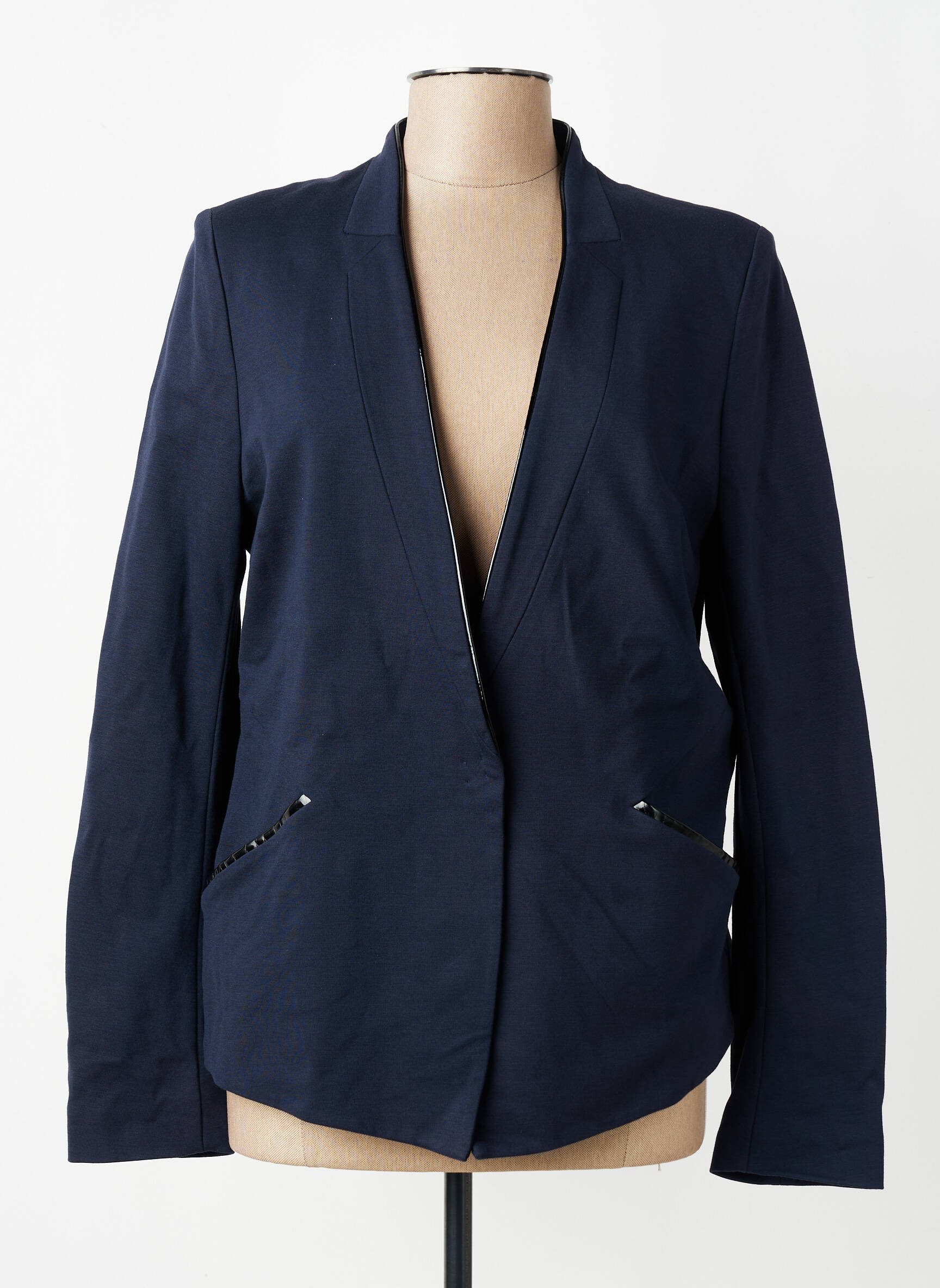 Blazer poches bleu ONE STEP femme