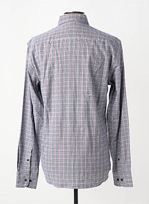 Chemise manches longues coupe cintrée gris 1863 BY ETERNA homme