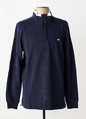 Sweat-shirt stretch manches longues bleu FYNCH-HATTON homme
