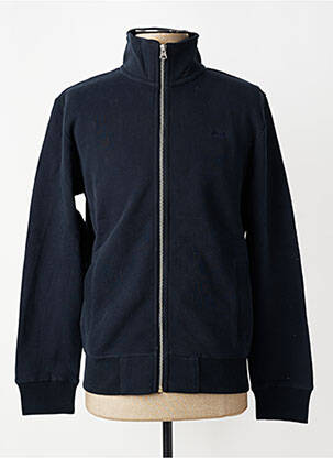 Veste casual resserrée sur le bas bleu SUPER DRY homme