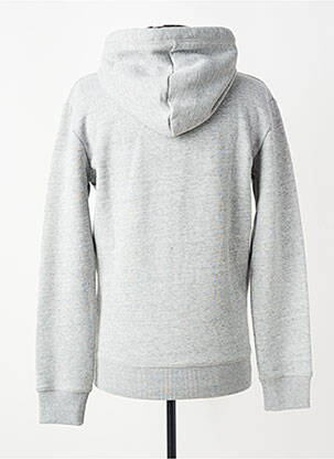 Veste casual resserrée sur le bas gris SUPERDRY homme