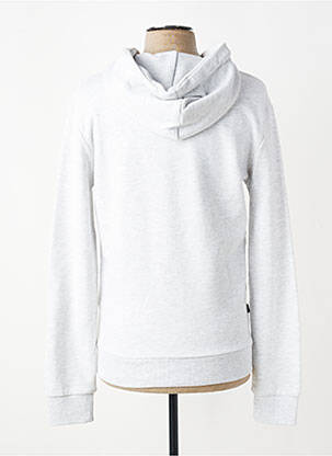 Veste casual resserrée sur le bas blanc SUPERDRY homme