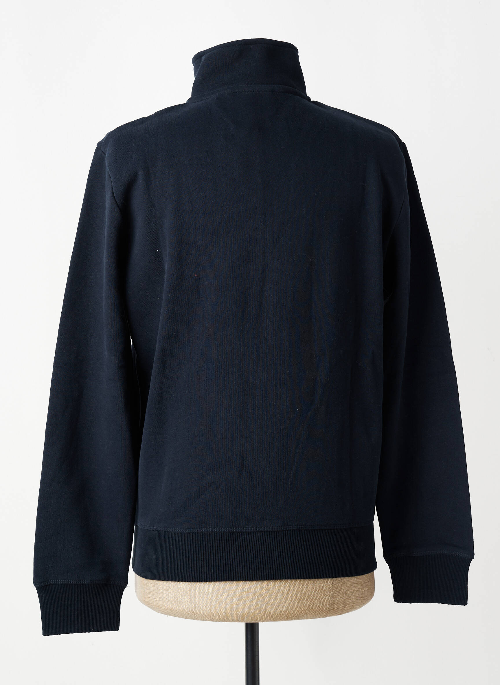 Veste casual resserrée sur le bas bleu SUPER DRY homme