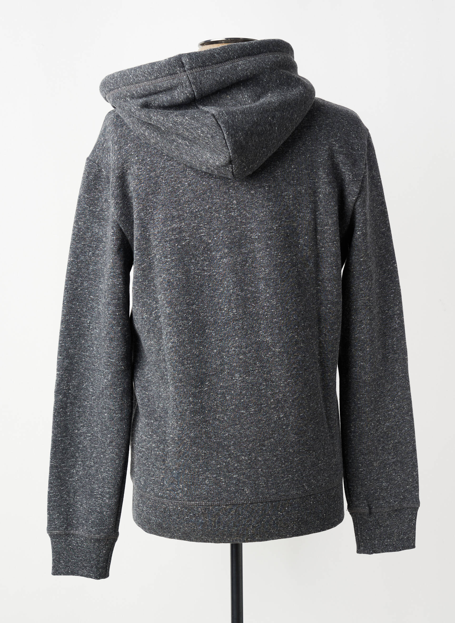 Veste casual resserrée sur le bas gris SUPERDRY homme