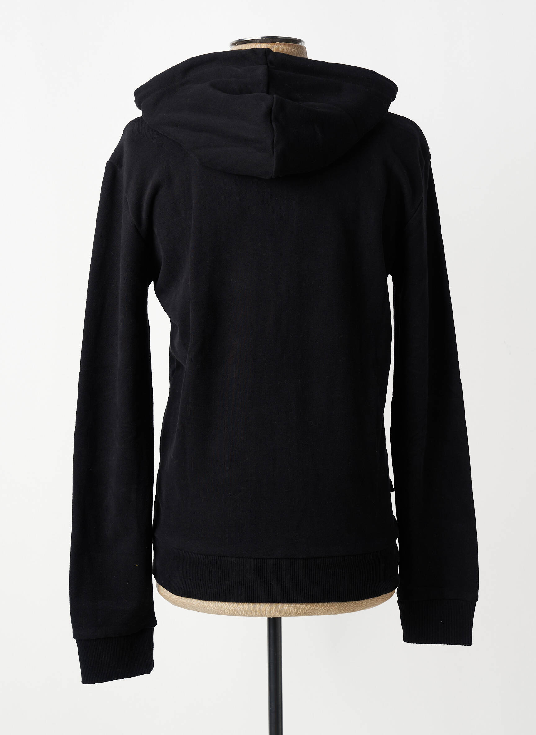 Veste casual resserrée sur le bas noir SUPERDRY homme