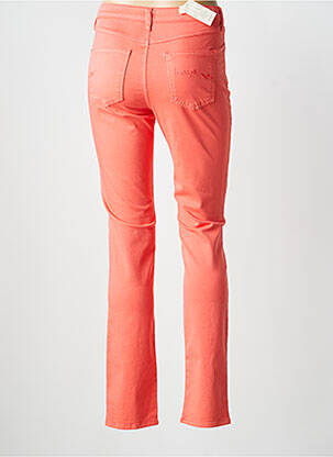 Jeans coupe slim stretch taille normale orange KANOPE femme