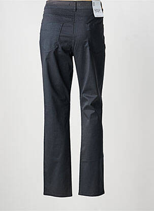 Pantalon slim tissage popeline taille normale noir EAST DRIVE femme