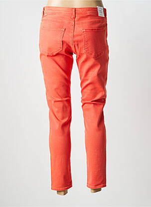 Jeans coupe slim stretch taille normale orange KANOPE femme
