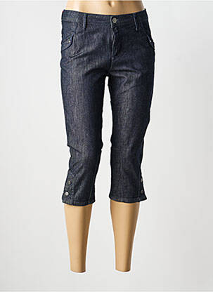 Corsaire tissage brut taille normale bleu KANOPE femme