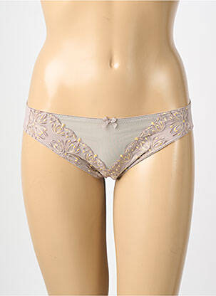 Culotte fond doublé gris CHANTELLE femme