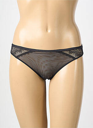 Culotte fond doublé noir CHANTELLE femme