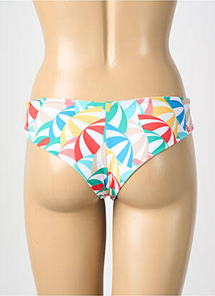 Bas de maillot de bain imprimé fantaisie culotte bleu MOLLY BRACKEN femme
