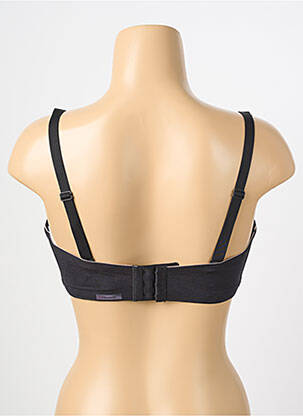 Soutien-gorge effet matière satinée haut soutien-gorge moulé noir CHANTELLE femme