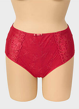 Culotte haute stretch rouge CHANTELLE femme