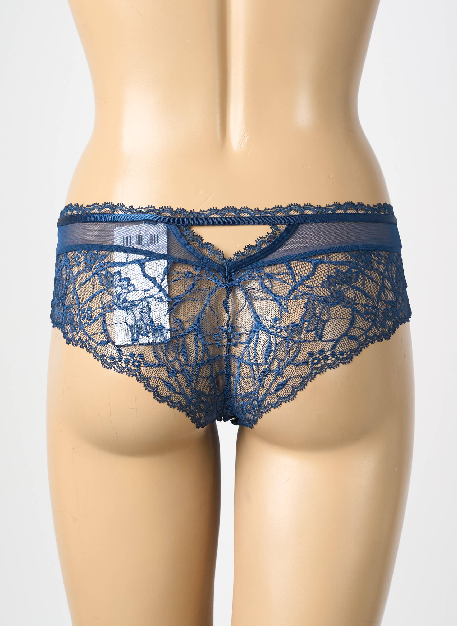Shorty fond doublé bleu CHANTELLE femme