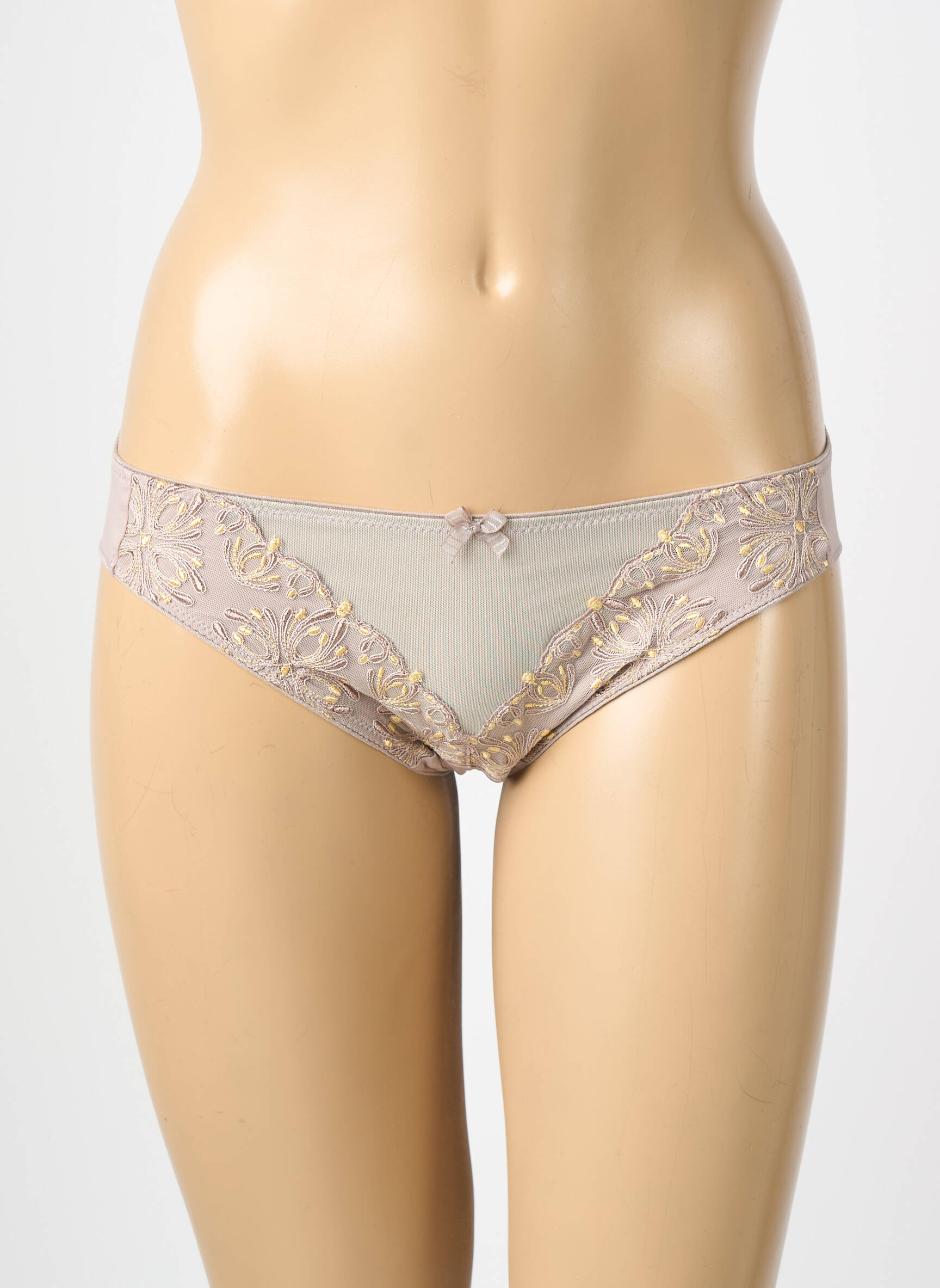 Culotte fond doublé gris CHANTELLE femme