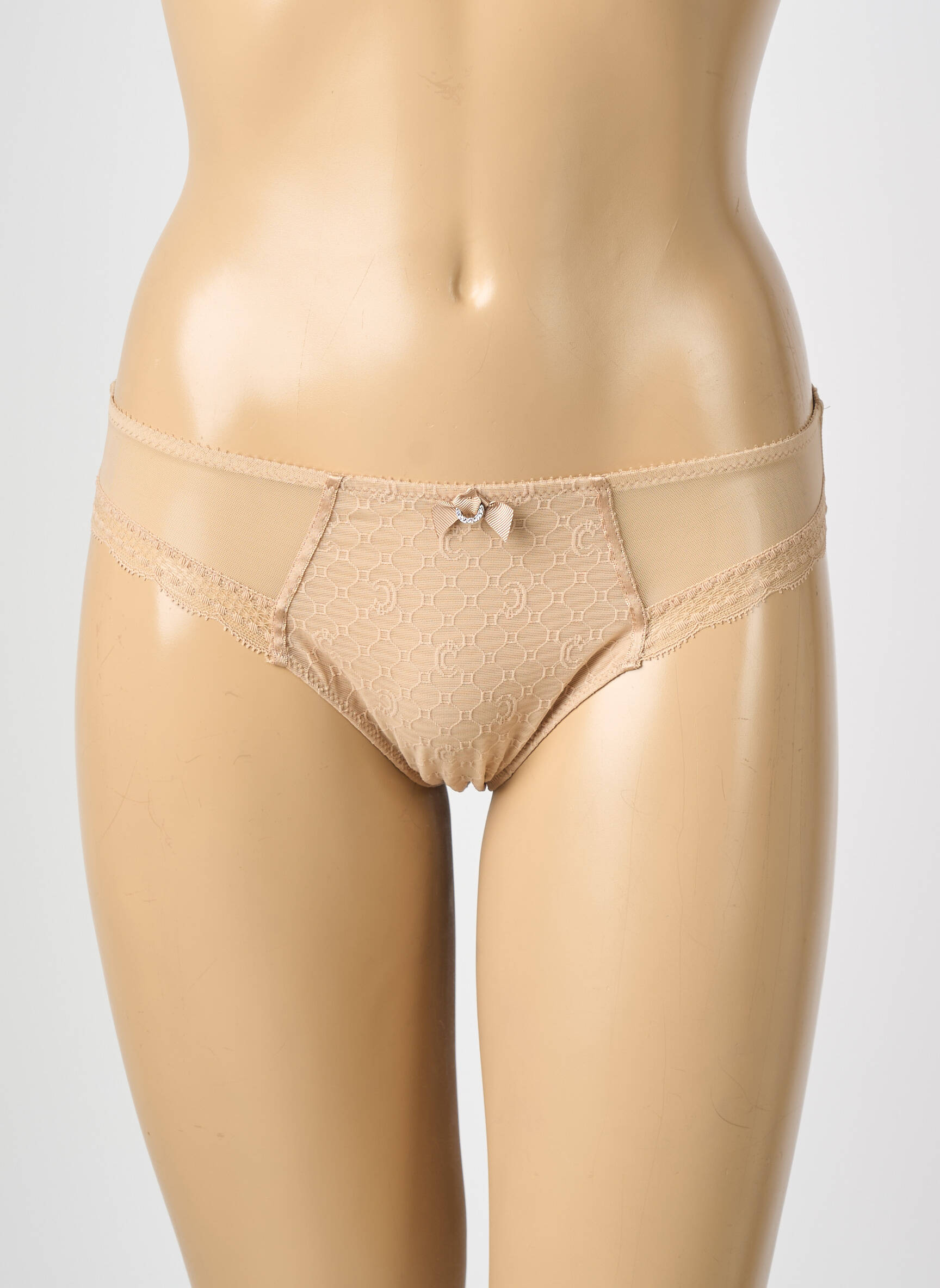 Culotte fond doublé beige CHANTELLE femme