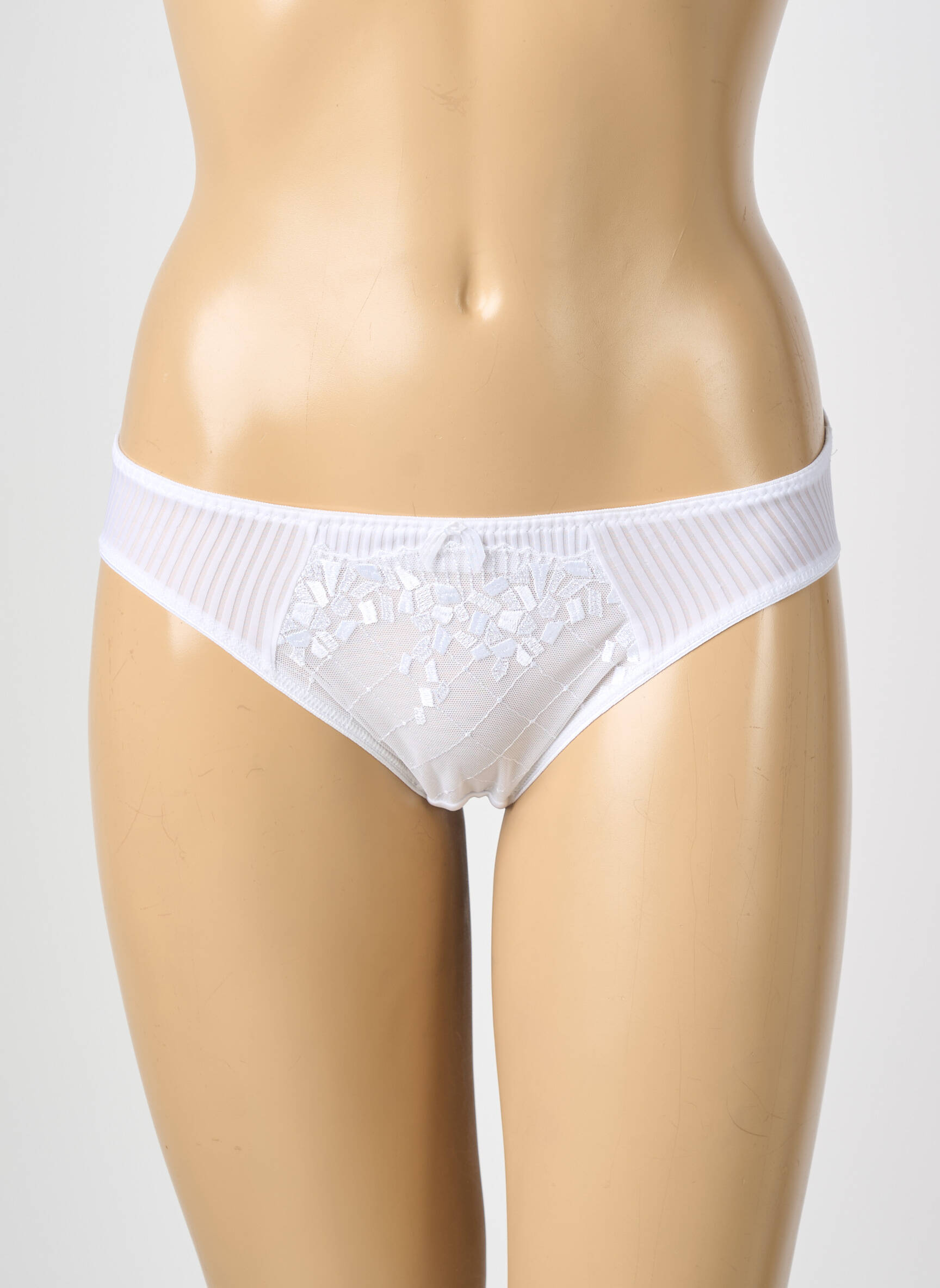 Culotte fond doublé blanc CHANTELLE femme