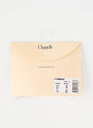 Culotte stretch blanc CHANTELLE femme
