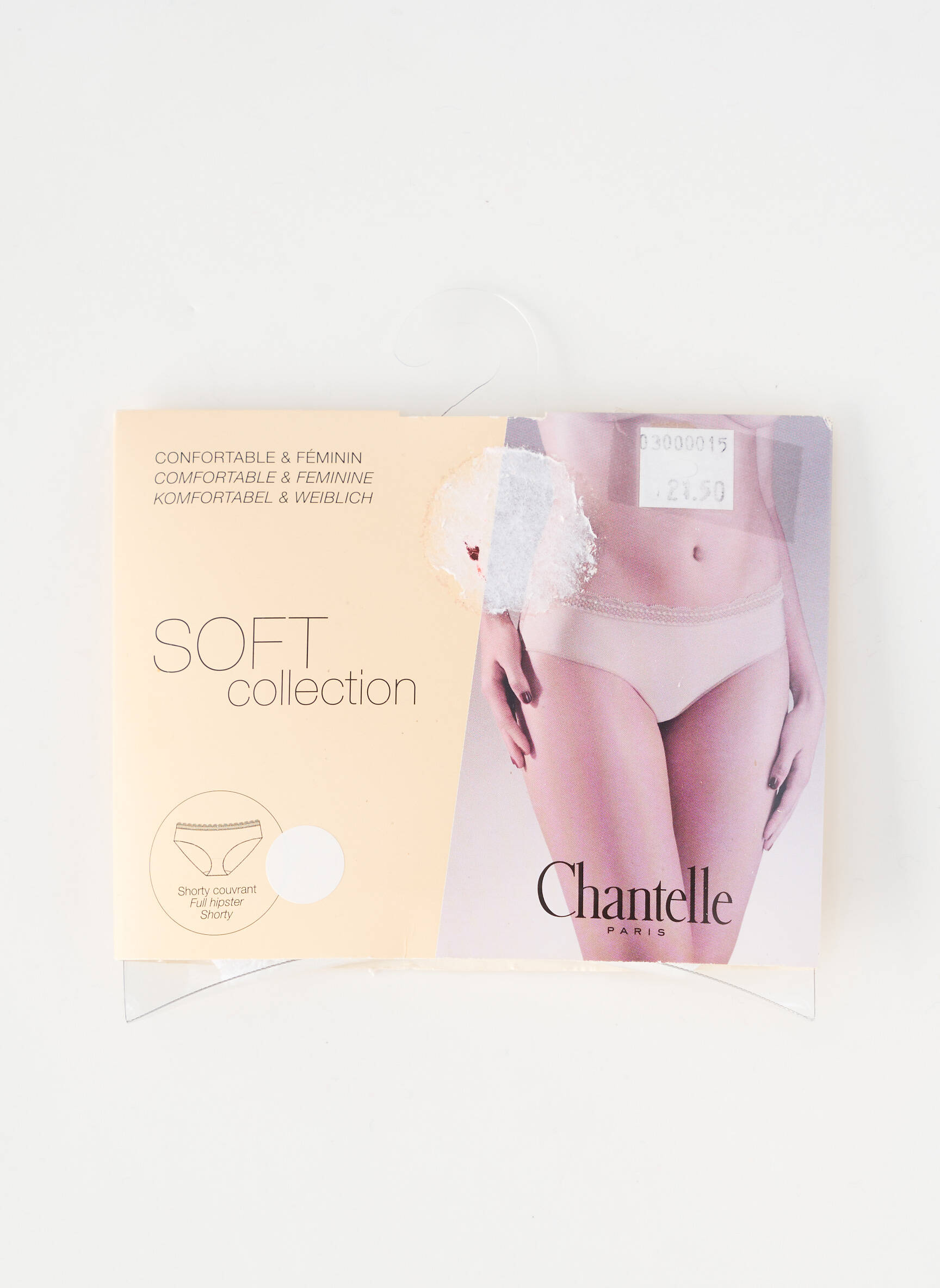 Culotte stretch blanc CHANTELLE femme