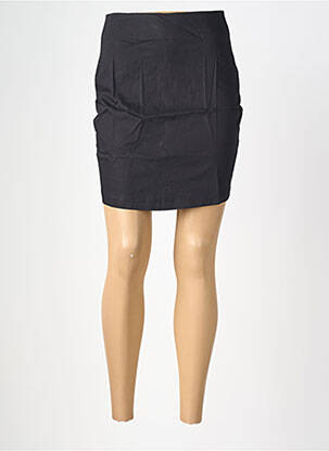 Jupe courte taille haute noir BAMBOO'S femme